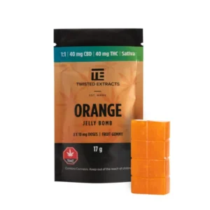 1:1-40MG Orange Jelly Bomb | Sativa