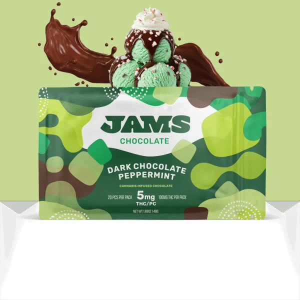 Peppermint Dark Chocolate [5mg] 20-Pieces