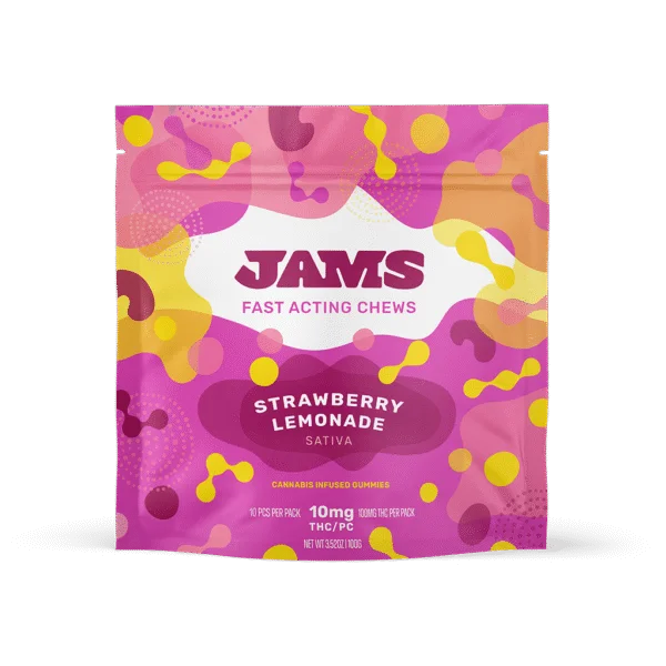 Strawberry Lemonade Fast-Acting 10mg ea | 10-Pack Fruit Chews